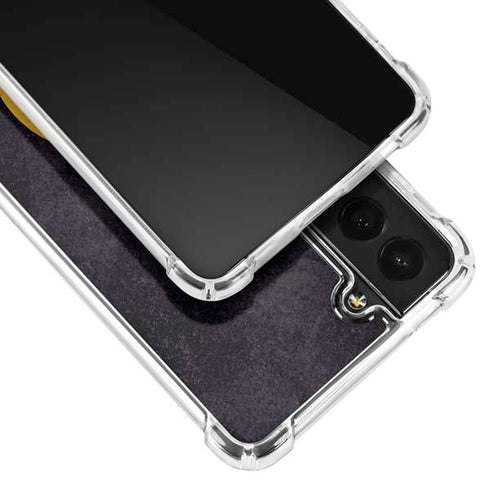 NHL Boston Bruins Distressed Galaxy S21 FE Clear Case